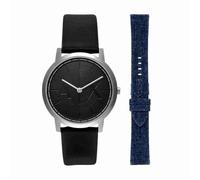 Armani Exchange Watch for Men, Quartz Two Hand Movement and 40 mm Case Size with Stainless Steel or Leather Strap