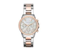 Armani Exchange Watch for Women, Chronograph Movement and 36mm Case Size with Stainless Steel, Leather or Silicone Strap