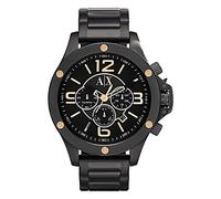 Armani Exchange Watch for Men, Quartz Chronograph Movement, 48 mm Gold Stainless Steel Case with a Stainless Steel Strap, AX1513