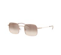 Armani Exchange Woman Sunglass AX2055S - Frame color: Shiny Rose Gold, Lens color: Clear Gradient Brown Mirror Silver