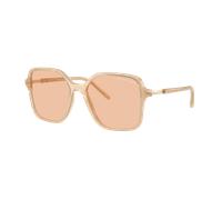 Armani Exchange Woman Sunglass AX4163S - Frame color: Shiny Opal Tundra, Lens color: Light Brown