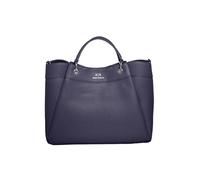 Armani Exchange Women Essential, Wave, Front Logo Shopping Bag, Sky Captain, One Size