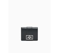 Armani Exchange Women Jodie Mini Wallet, Black, One Size