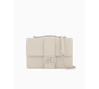 Armani Exchange Women Jodie, Sustainable, Chain Strap Crossbody, Mirage, One Size