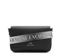 ARMANI EXCHANGE Women's bag 942912CC783 WHITE, Black, Rozmiar uniwersalny, Retro