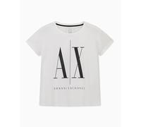 Armani Exchange 8nytcx_yjg3z Short Sleeve T-shirt White S Women