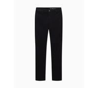 Armani Exchange Women's Cigarette Denim Jeans, Black Denim, 32