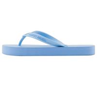 Armani Exchange Women's Cooper, Essential, Printed Logo Flip Flop, Blue Black, 4 UK