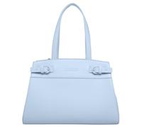 Armani Exchange Women's Cross Gender, Capsule Milano, Double Buckle Tote L, Blue River, Blue River, One Size