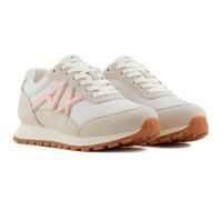 Armani Exchange Women's Drop Sneaker, L Mirage L Rose, 7.5 UK