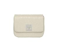 Armani Exchange Women's Essential, Liz, Metal Square Logo Crossbody m, Dusty Ground, Medium