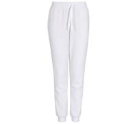 Armani Exchange Women's Essential, Signature, Shiny Logo On Drawstring Sweatpants, White (Optic White), XL