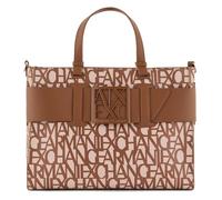 Armani Exchange Women's Essential, Susy, Sustainable, All Over Logo Big Tote, Multicoloured, multi-coloured, One Size
