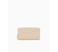 Armani Exchange Women's Exchange Wave Continental Wallet Zip Around, Valley, Valley, One Size