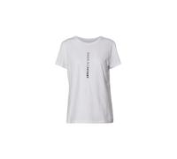 Armani Exchange Women's Girl's Route 66, Front Logo T-Shirt, White, S