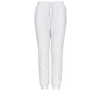 Armani Exchange Women's Icon Project, Shiny Studs Logo, Sweatpants, White, M