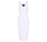 Armani Exchange Women's Icon Project, Tank Dress, Small Logo Embroidery, Dress, Black, S