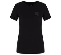 Armani Exchange Women's Icon Project, Tonal Logo Patch, T-Shirt, Black, S