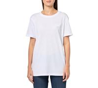 Armani Exchange Women's Icon Project, Tonal Logo Patch, T-Shirt, White, L