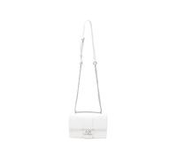 Armani Exchange Women's Jodie, Metal Silver Logo, Chain Strap Messenger bag