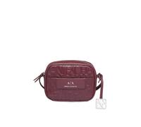 Armani Exchange Women's Liz EmbossedAll Over Camera Bag Burgundy Armani Exchange Burgundy One Size