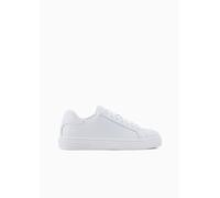 Armani Exchange for woman. XW000295AF11912U0002 White leather trainers (37), Flat, Laces, Casual
