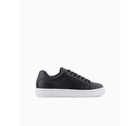 Armani Exchange Women's London Trainers, Black, 7 UK