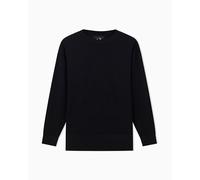 Armani Exchange Women's Long Sleeve Tone on Tone Embroidered Logo Pullover Sweater (Pack of 1)