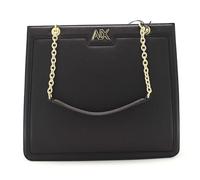 Armani Exchange , Chain Handle Black Tote Bag ,Black female, Sizes: ONE SIZE