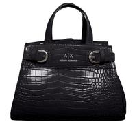 Armani Exchange Women's Milano 91, Sustainable, Metal Buckle Tote M, black, One Size