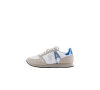 Armani Exchange Women's Rio Side Logo Sneaker, Op White Mud, 6.5 UK
