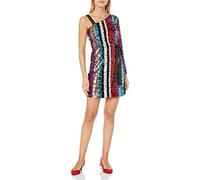 Armani Exchange Women's Sequin One Shoulder Party Dress, Multi, 10