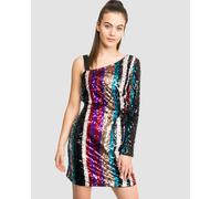 Armani Exchange Womens Sequin Party Dress - Multicolor Sequins - UK12 EU40 US8