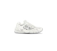 Armani Exchange Women's Speed Sneaker, Off White+Silver, 5 UK