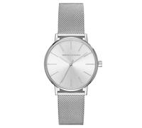 AX Armani Exchange Lola Three-Hand Silver & Mesh Bracelet Ladies Watch AX5535