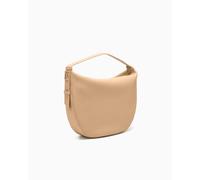 Armani Exchange Women's Susy Soft, Sustainable, On Tone Logo Hobo Bag, Candied Ginger