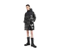 Armani Exchange Women's The Notorius Frank, Sustainable, Crinkle Nylon Insert Caban coat (pack of 1)