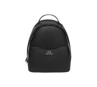 Armani Exchange Women's Wave Backpack, Black, Black, One Size
