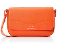 Armani Exchange Women's Wave, Essential, Silver Printed Logo Crossbody, Koi, One Size