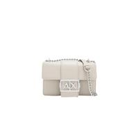 Armani Exchange Women's Wonder, Sustainable, Metallic Logo Closure Crossobody S