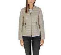 Armani Exchange Women's Zip-Front Polyamide Jacket with Pockets - Beige - XS