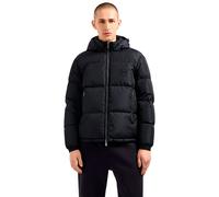Urban Down Jacket with Hood - male - Armani Exchange - Winter Jackets - Blue - 2XL - Jackets 2XL