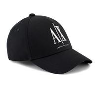 Armani Exchange Mens Large A|X Logo Baseball Cap - Black Beauty UC001