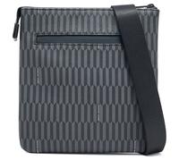 Armani Exchange Men Milano, Essential, New Print, Extendend Logo Messenger Bag, Black/Chimera, One Size