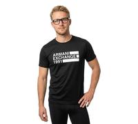 Armani Exchange Xm002788_af10356 Short Sleeve T-shirt Black 2XL Men