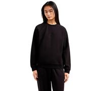 Armani Exchange Women's, Icon project, shiny logo, crewneck Sweatshirt, Black, XL