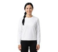 Armani Exchange Women's Long Sleeve Round Collar Front Logo Sweatshirt, ISO, XS