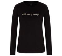 Armani Exchange Xw001456_af10356 Long Sleeve T-shirt Black XL Woman