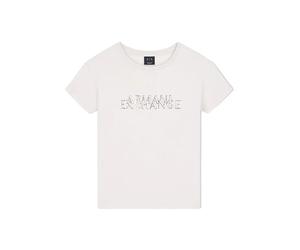 Armani Exchange Xw002957_af10356 Short Sleeve T-shirt White M Woman