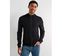 Armani Exchange Zip Knitted Cardigan, Navy, Size S, Men Navy